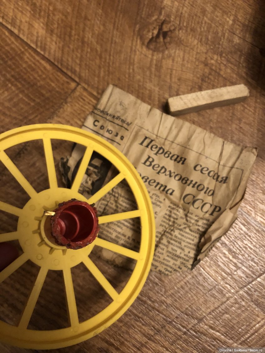 А из нашего окна площадь Красная видна. Ремонт пушки из колкого пластика (фото 5)