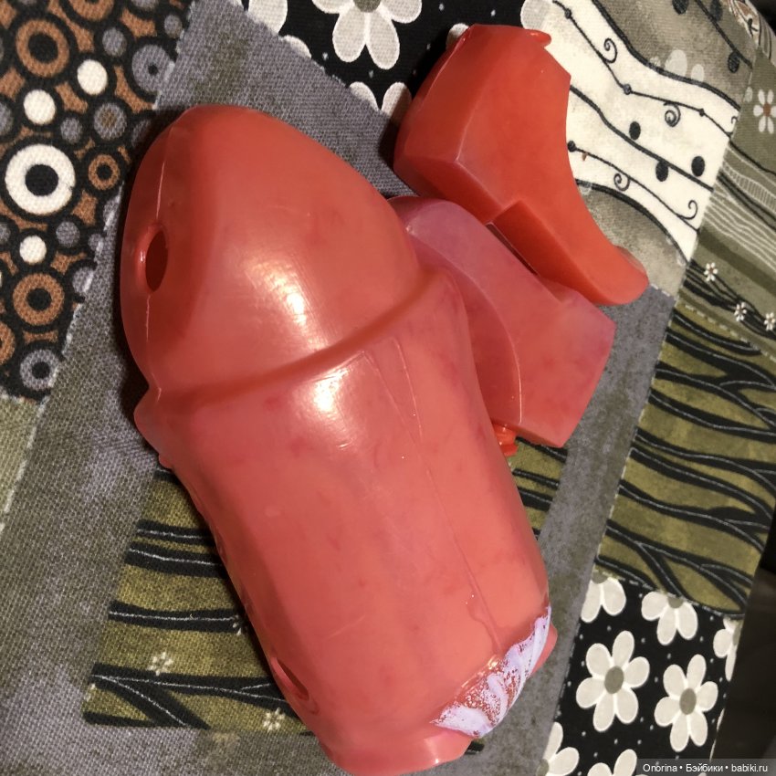 Окрашивание не удалось — Ремонт кукол СССР и ГДР (немок): чернота (фото 6)