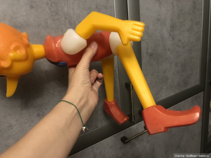 Приключения Буратино | Бэйбики Приключения Буратино — Ремонт кукол СССР и ГДР (немок): чернота (фото 8)