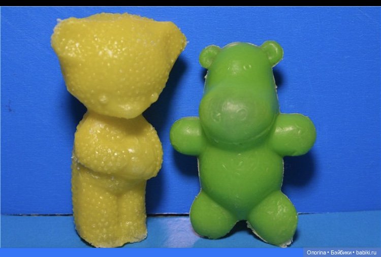 Игрушки из полиэтилена («дутыши») Московского завода пластмассовых игрушек "Малыш"