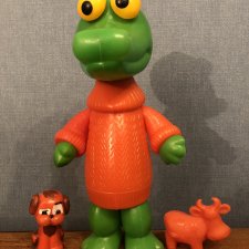 Игрушки из полиэтилена («дутыши») Московского завода пластмассовых игрушек "Малыш"