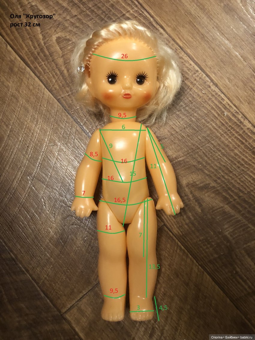 Размеры кукол для самостоятельной кройки и шитья нарядов и для покупки одежды масс-маркет. Эля и Веснушка «Весна», Оля и