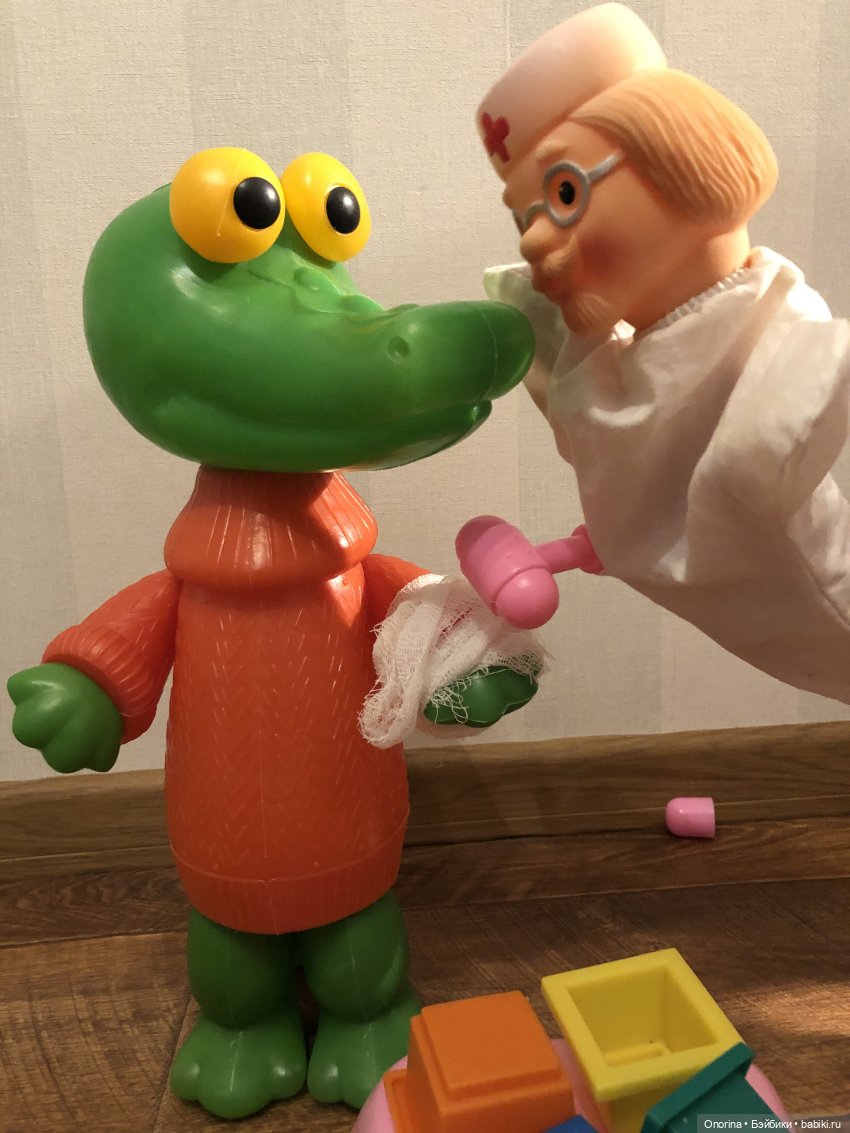 Добрый доктор Айболит — Игрушки СССР и советского детства: резиновые