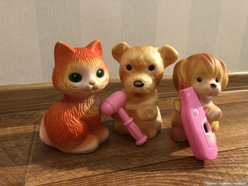 Добрый доктор Айболит — Игрушки СССР и советского детства: резиновые (фото 3)