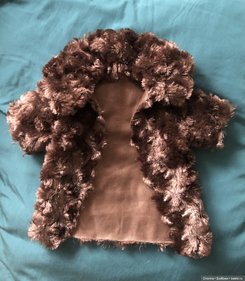 Шуба для Оли «Кругозор» — Одежда и обувь для кукол своими руками: фото (фото 2)