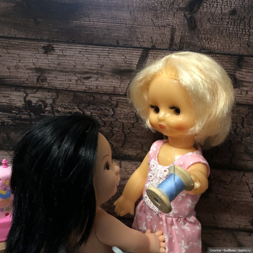 Подружки-рукодельницы — Винтажные куклы и игрушки детства: СССР