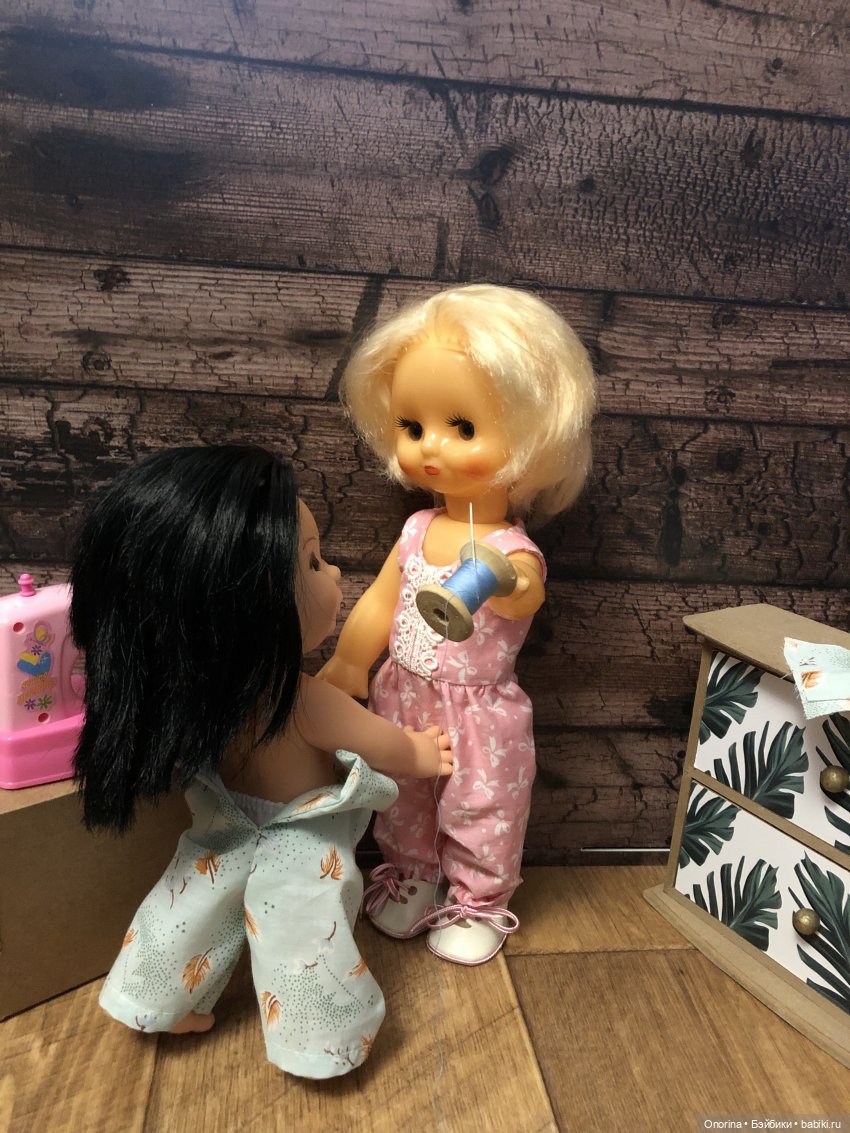 Подружки-рукодельницы — Винтажные куклы и игрушки детства: СССР (фото 10)