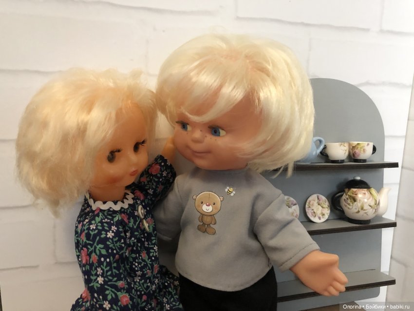 Посудная полка для Оли — Советские винтажные куклы (СССР): Ленигрушка (фото 8)