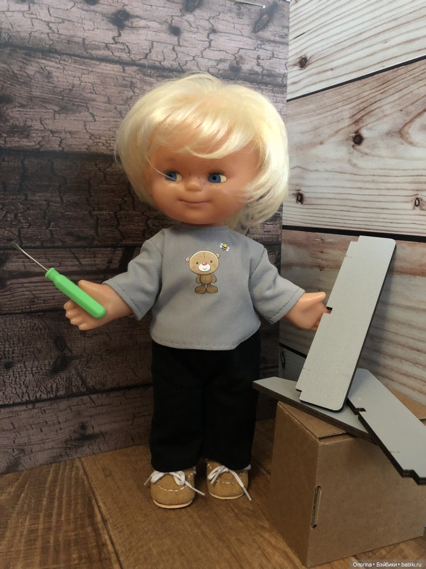 Посудная полка для Оли — Советские винтажные куклы (СССР): Ленигрушка (фото 3)