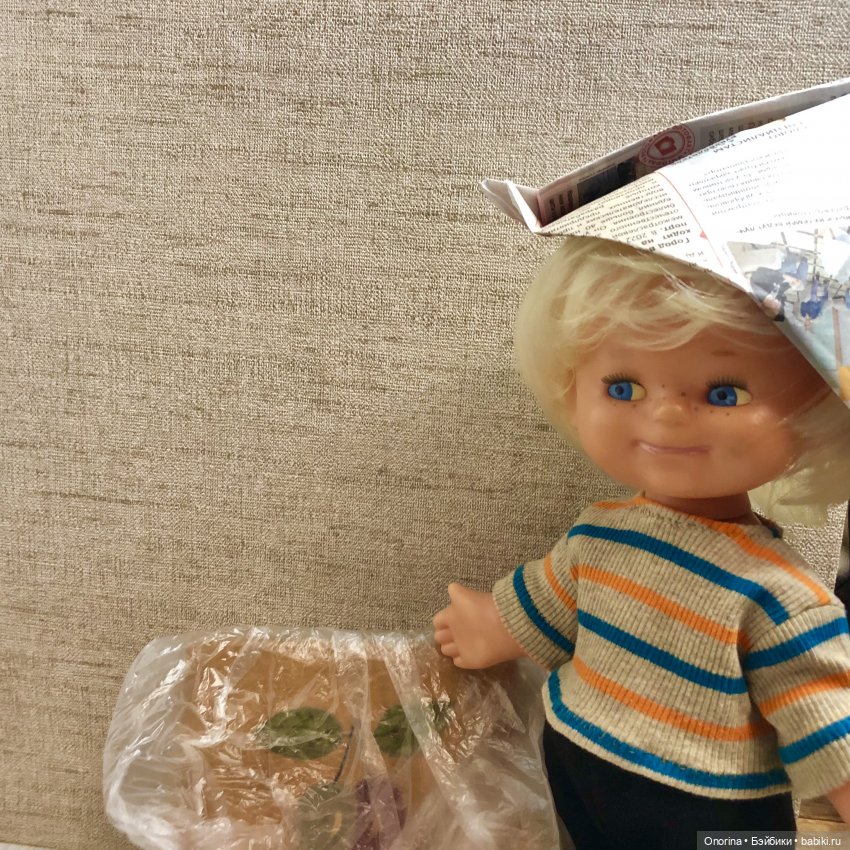 Новый дом для Оли — Игрушки СССР и советского детства: резиновые (фото 8)