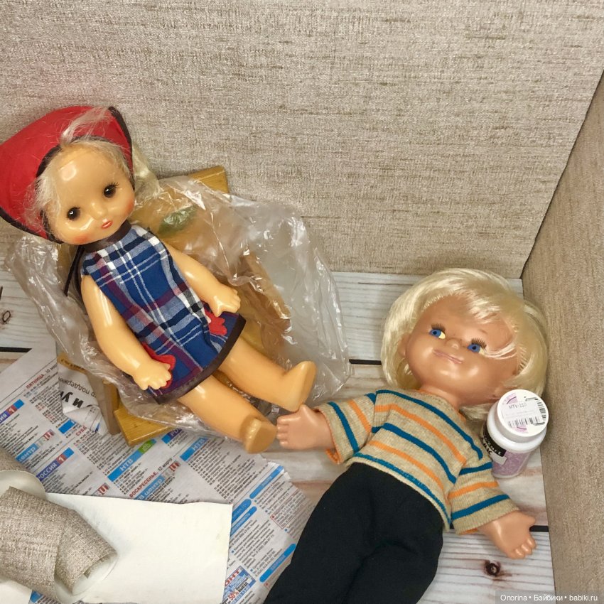 Новый дом для Оли — Игрушки СССР и советского детства: резиновые