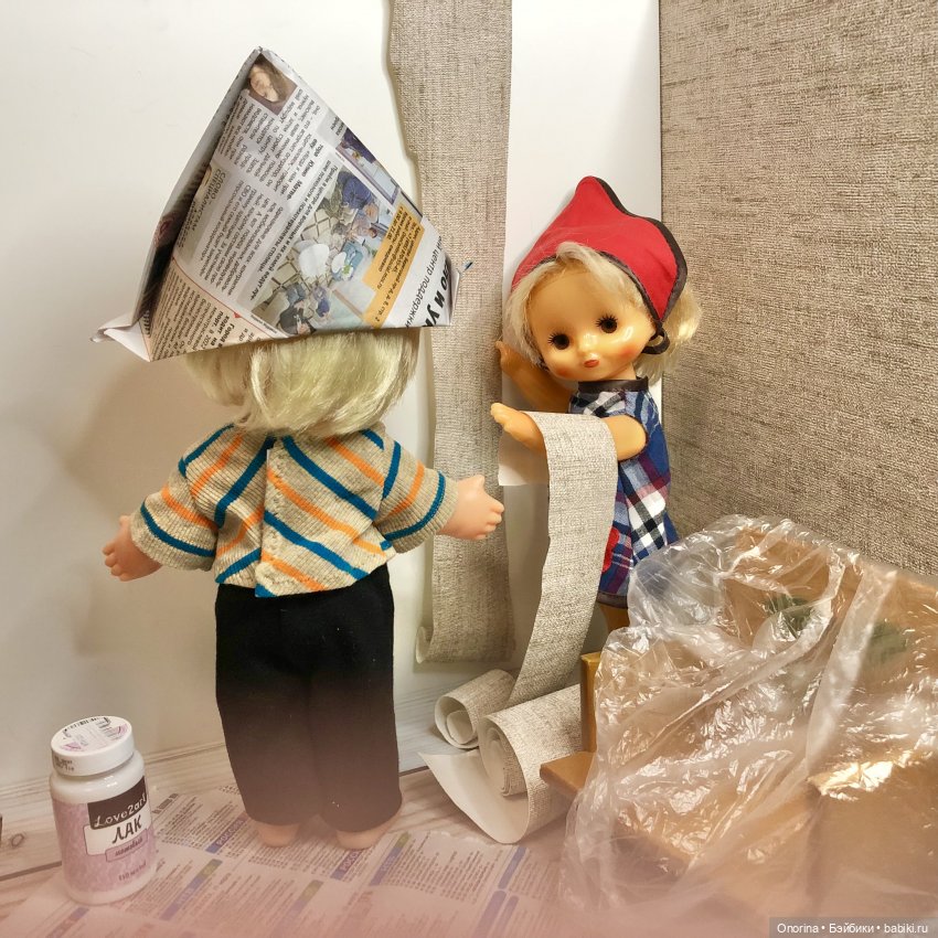 Новый дом для Оли — Игрушки СССР и советского детства: резиновые (фото 6)