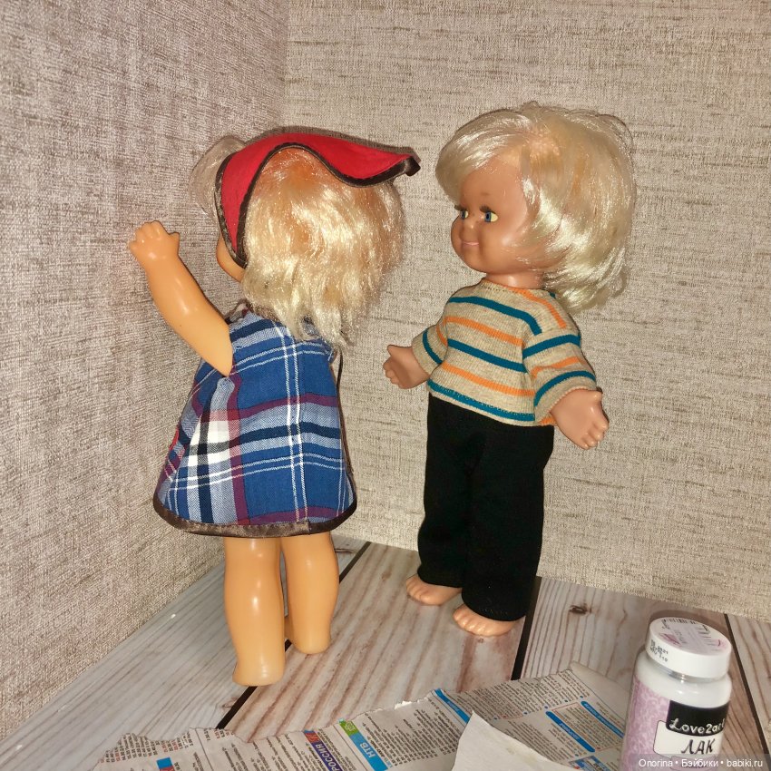 Новый дом для Оли — Игрушки СССР и советского детства: резиновые