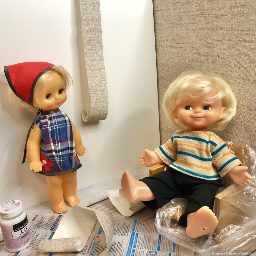 Новый дом для Оли — Игрушки СССР и советского детства: резиновые (фото 10)