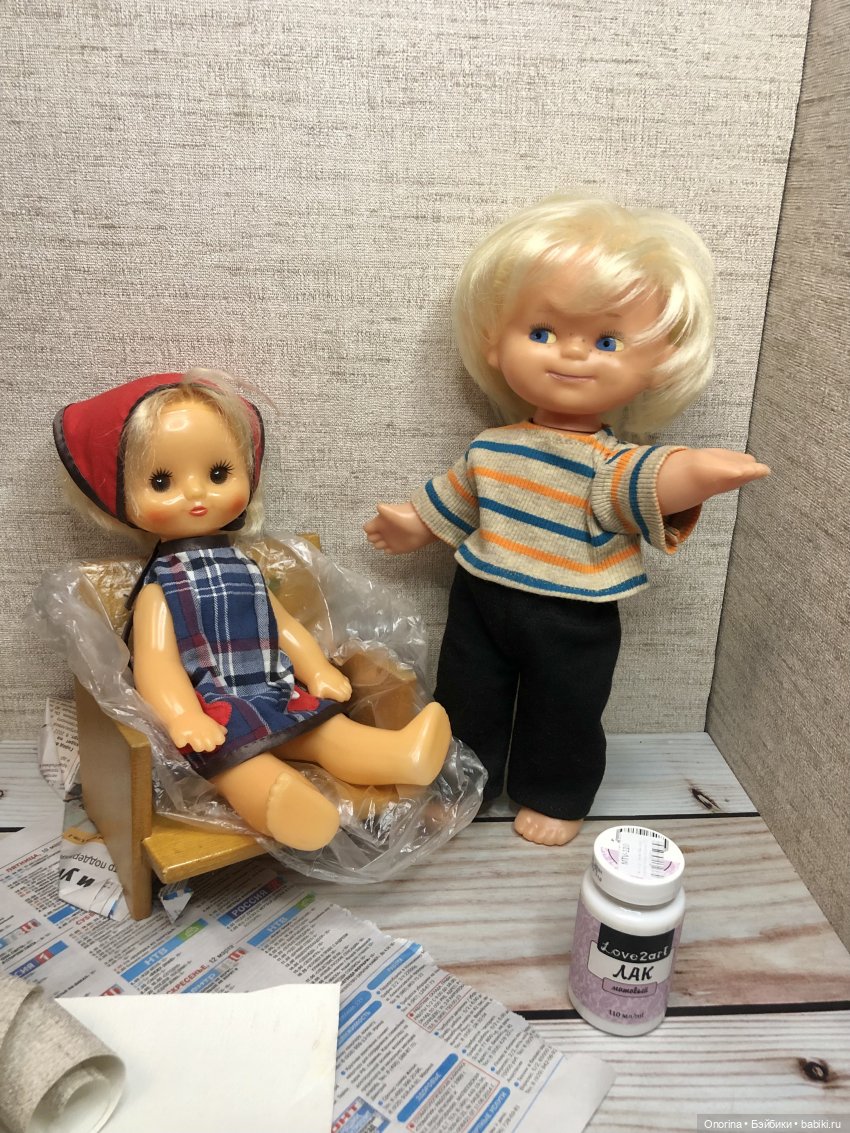 Новый дом для Оли — Игрушки СССР и советского детства: резиновые