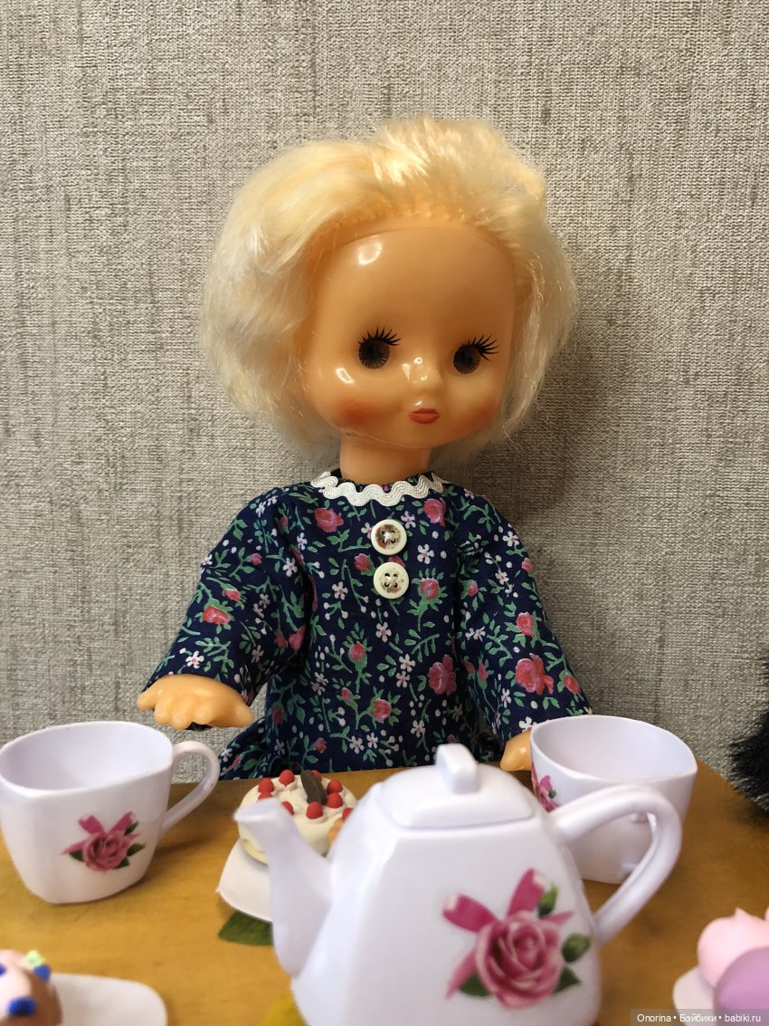 Чаепитие у Оли — Игрушки СССР и советского детства: резиновые (фото 6)