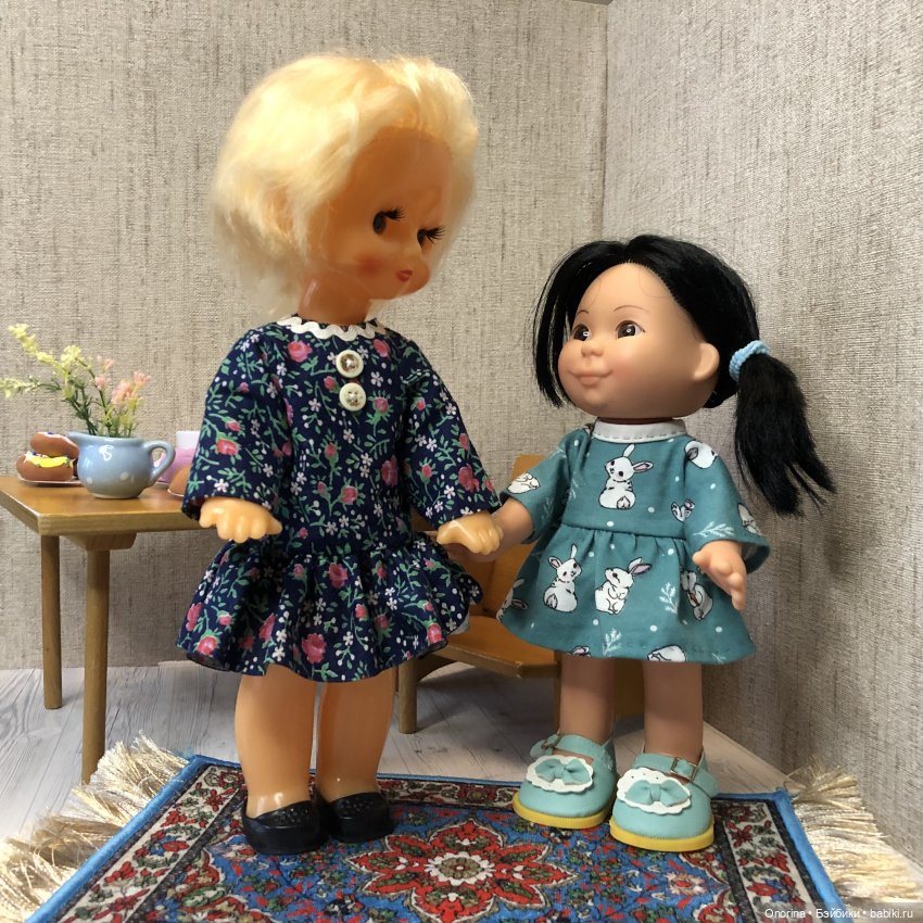 Чаепитие у Оли — Игрушки СССР и советского детства: резиновые