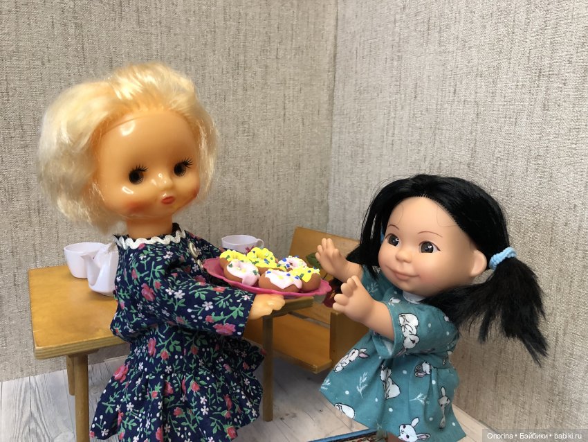 Чаепитие у Оли — Игрушки СССР и советского детства: резиновые (фото 4)