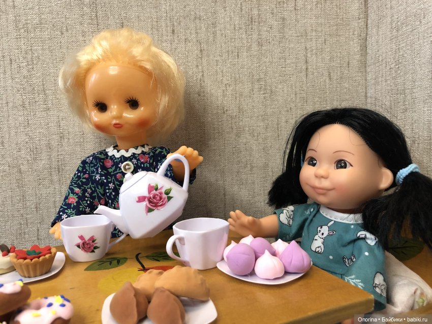 Чаепитие у Оли — Игрушки СССР и советского детства: резиновые (фото 10)