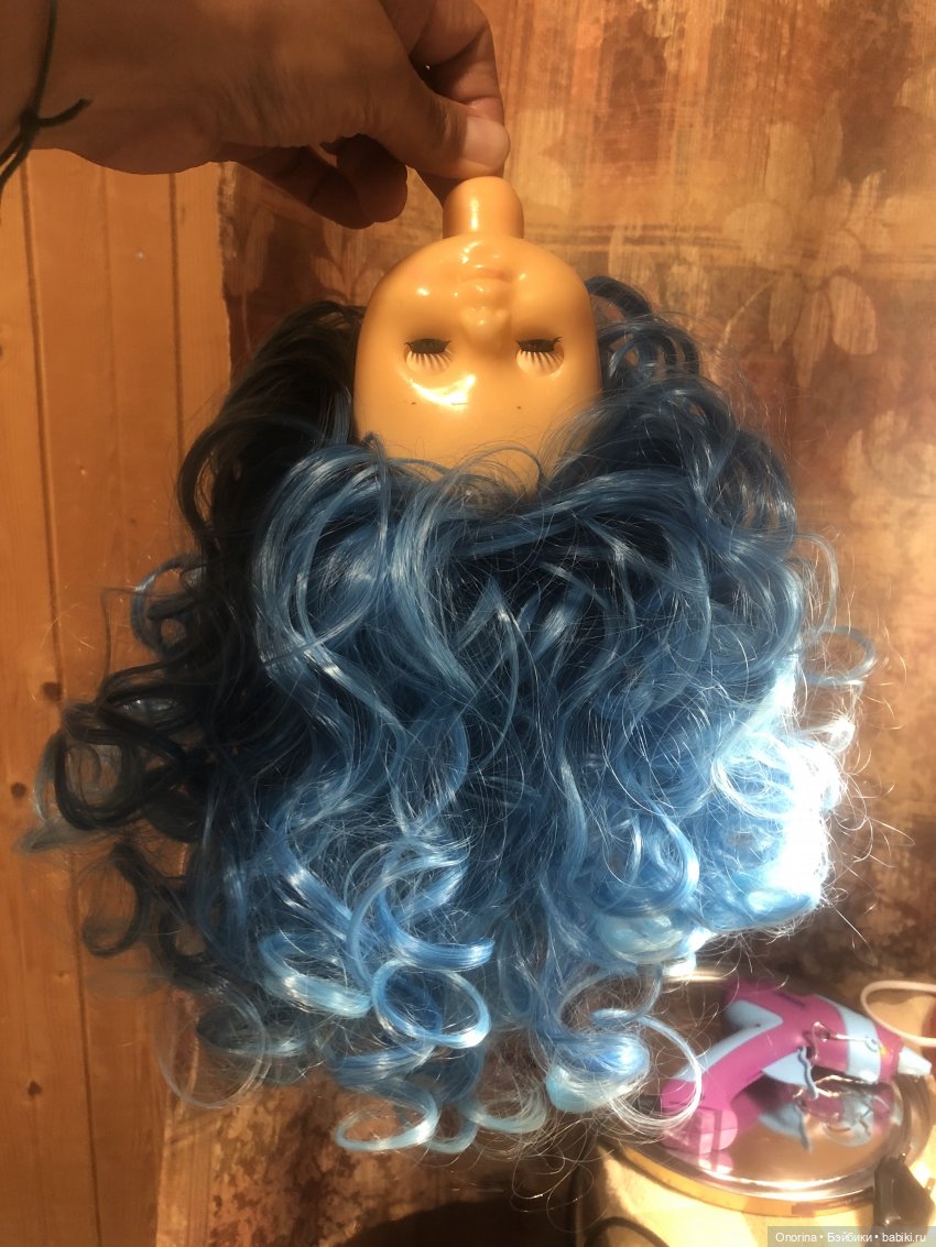 Таинственная незнакомка — Ремонт кукол СССР и ГДР (немок): чернота