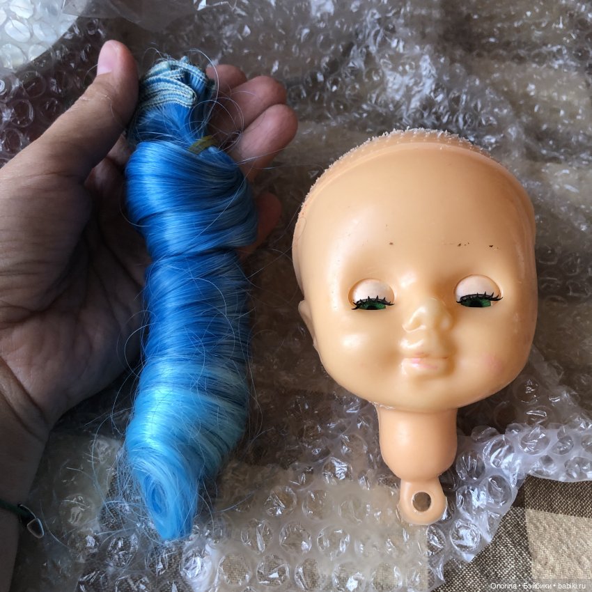 Таинственная незнакомка — Ремонт кукол СССР и ГДР (немок): чернота (фото 7)