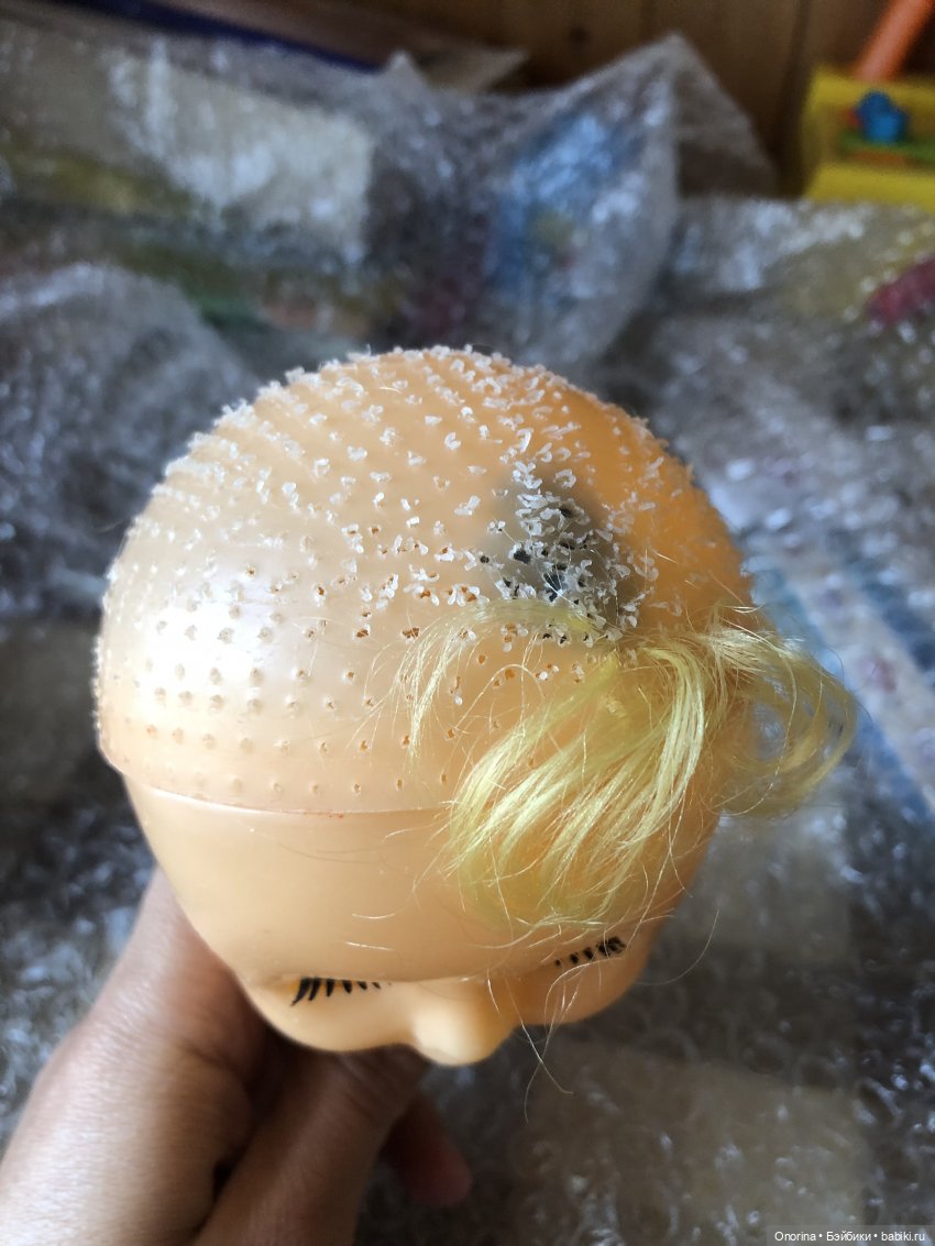 Таинственная незнакомка | Бэйбики Таинственная незнакомка — Ремонт кукол СССР и ГДР (немок): чернота (фото 5)