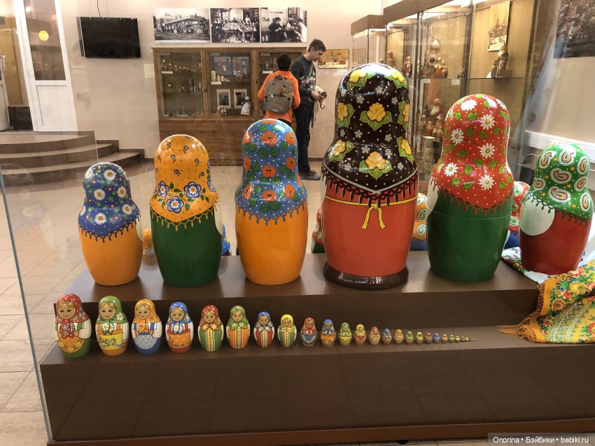 Матрёшка и ёе подружки. Музей в Сергиевом Посаде