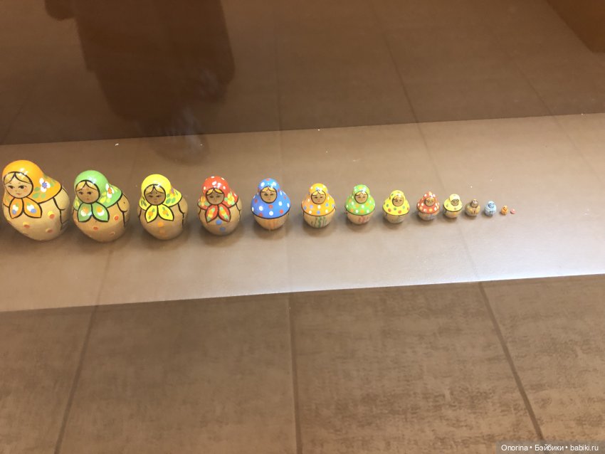 Матрёшка и ёе подружки. Музей в Сергиевом Посаде