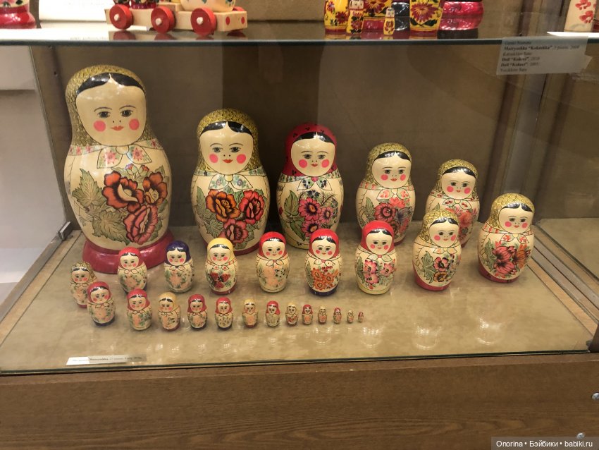 Матрёшка и ёе подружки. Музей в Сергиевом Посаде