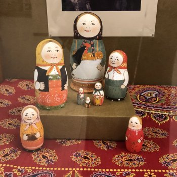 Матрёшка и ёе подружки. Музей в Сергиевом Посаде.