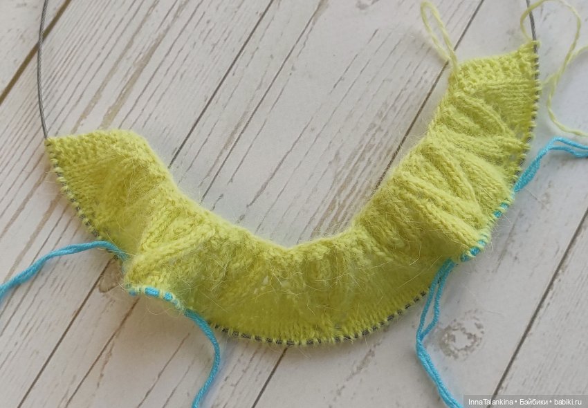 Кофточка с круглой кокеткой для Mia Nines (фото 3)