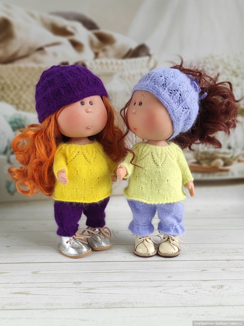 Кофточка с круглой кокеткой для Mia Nines