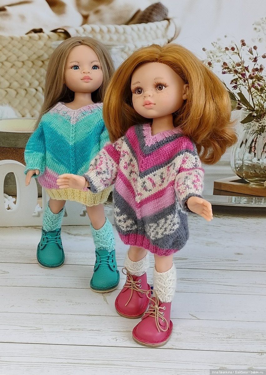 Свитер оверсайз для кукол Paola Reina (фото 5)