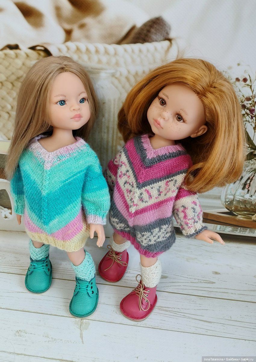 Свитер оверсайз для кукол Paola Reina (фото 4)