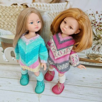 Свитер оверсайз для кукол Paola Reina