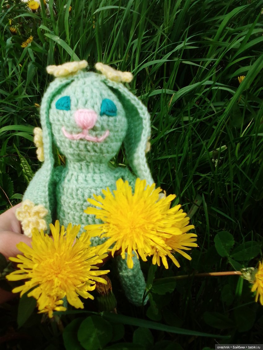 Зайка — Вязаные игрушки и амигуруми: крючком (фото 10)