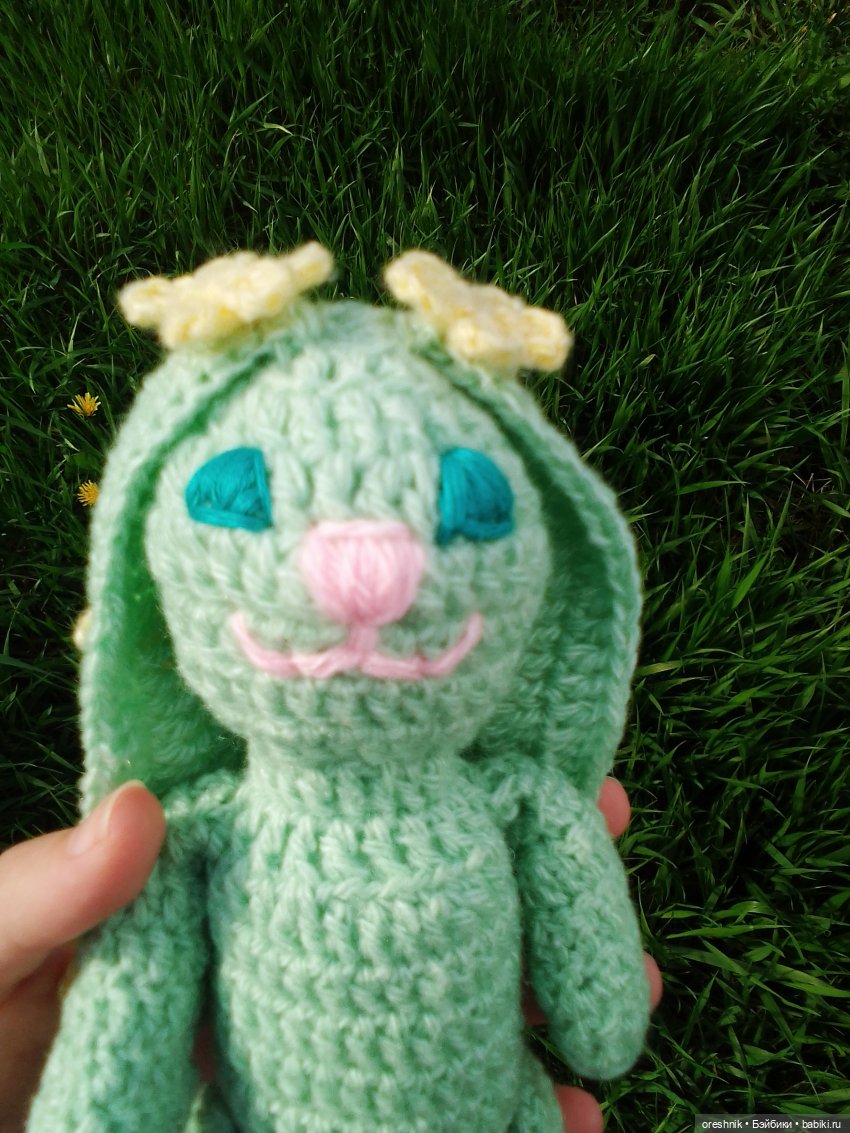 Зайка — Вязаные игрушки и амигуруми: крючком (фото 3)