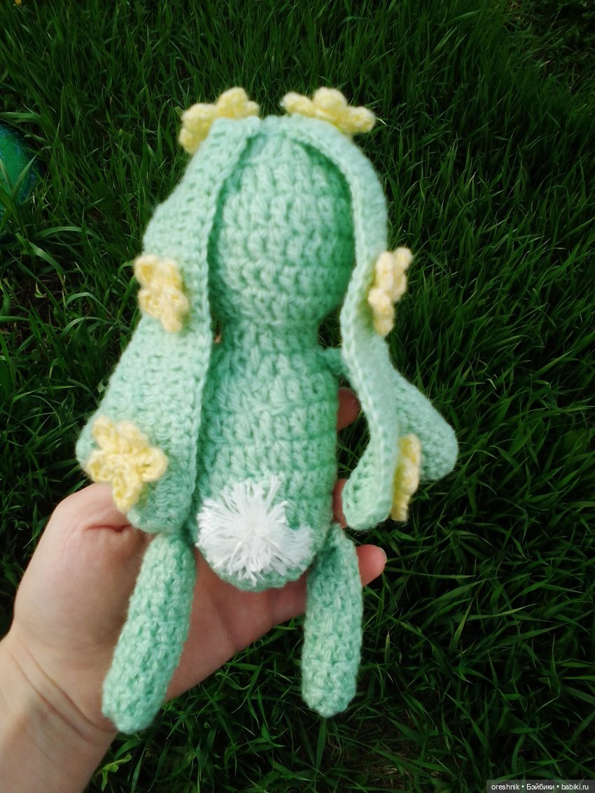 Зайка — Вязаные игрушки и амигуруми: крючком (фото 9)