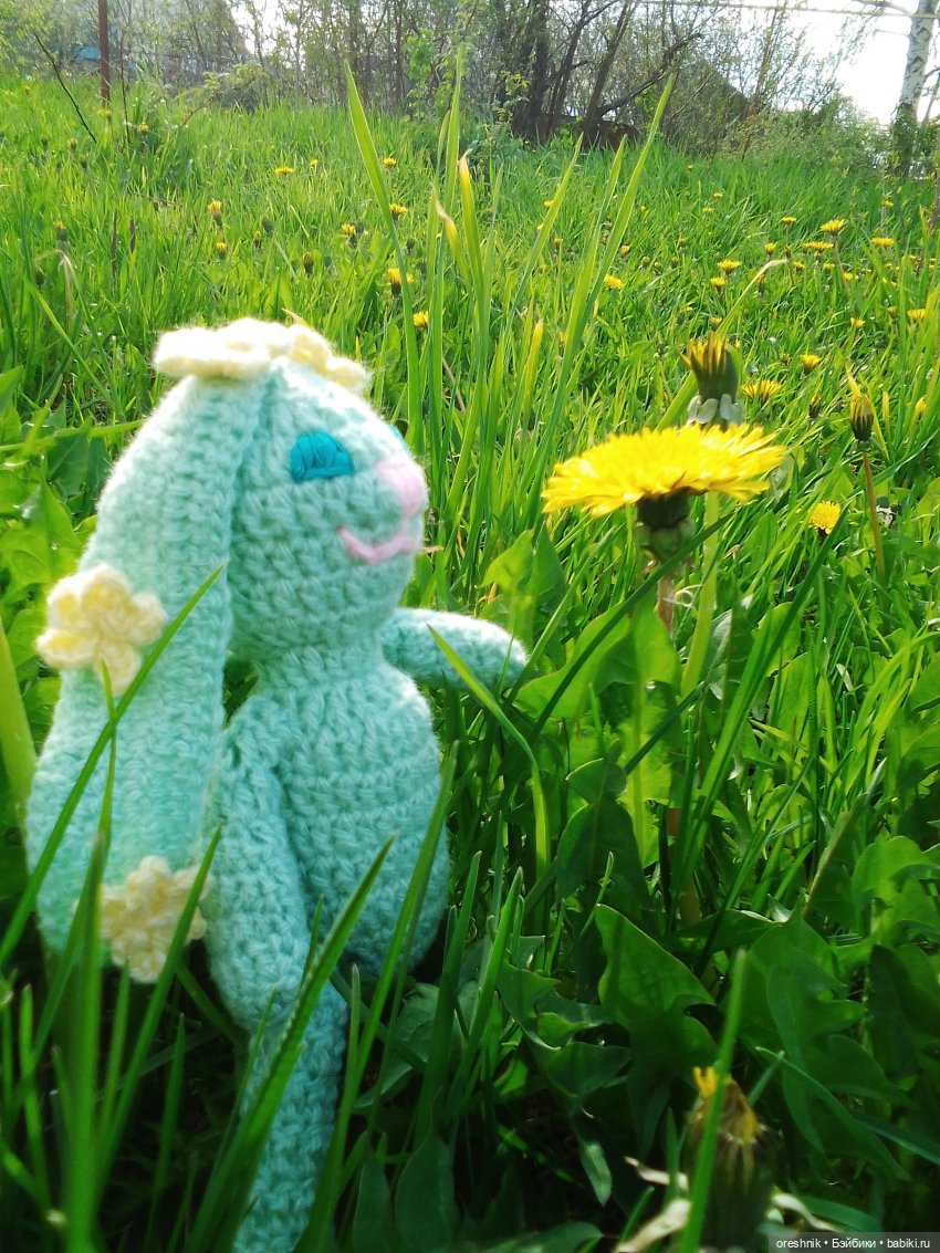 Зайка — Вязаные игрушки и амигуруми: крючком