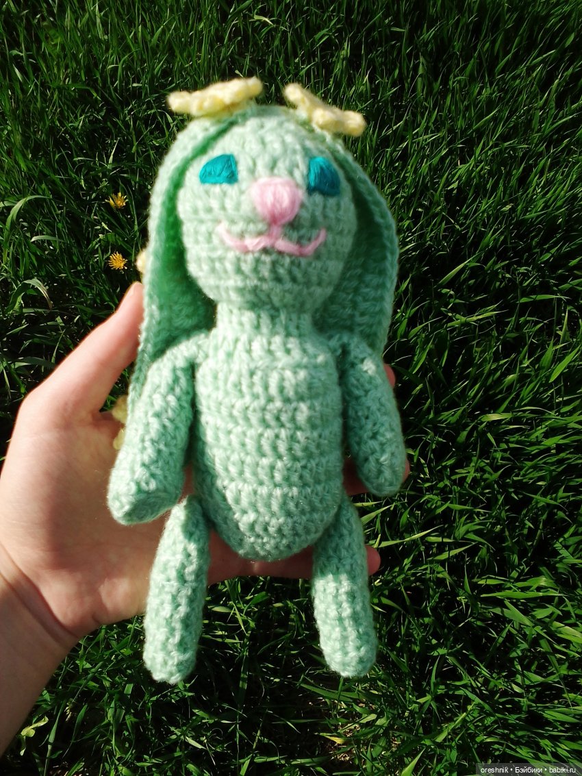 Зайка — Вязаные игрушки и амигуруми: крючком (фото 2)