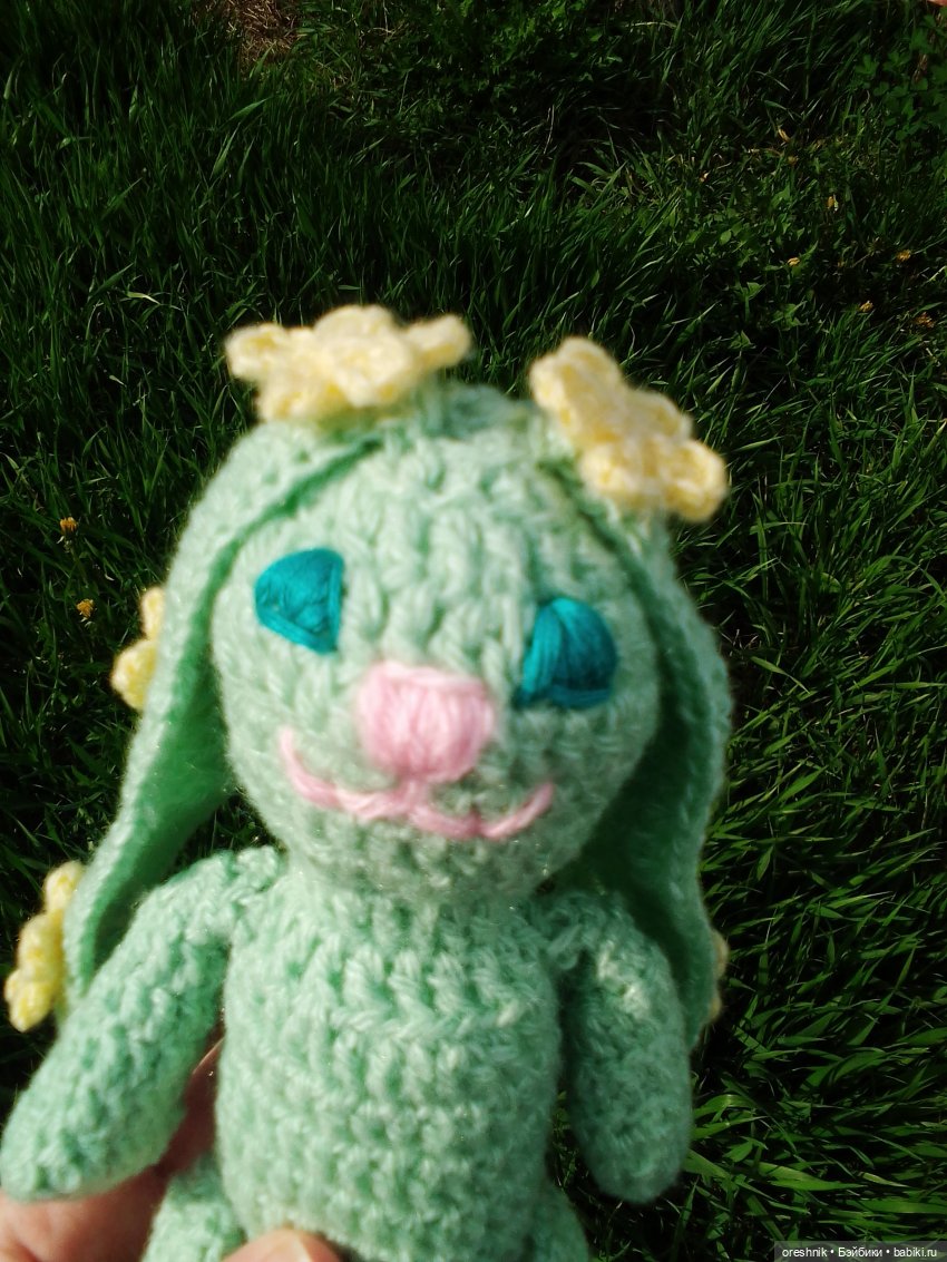Зайка — Вязаные игрушки и амигуруми: крючком (фото 6)