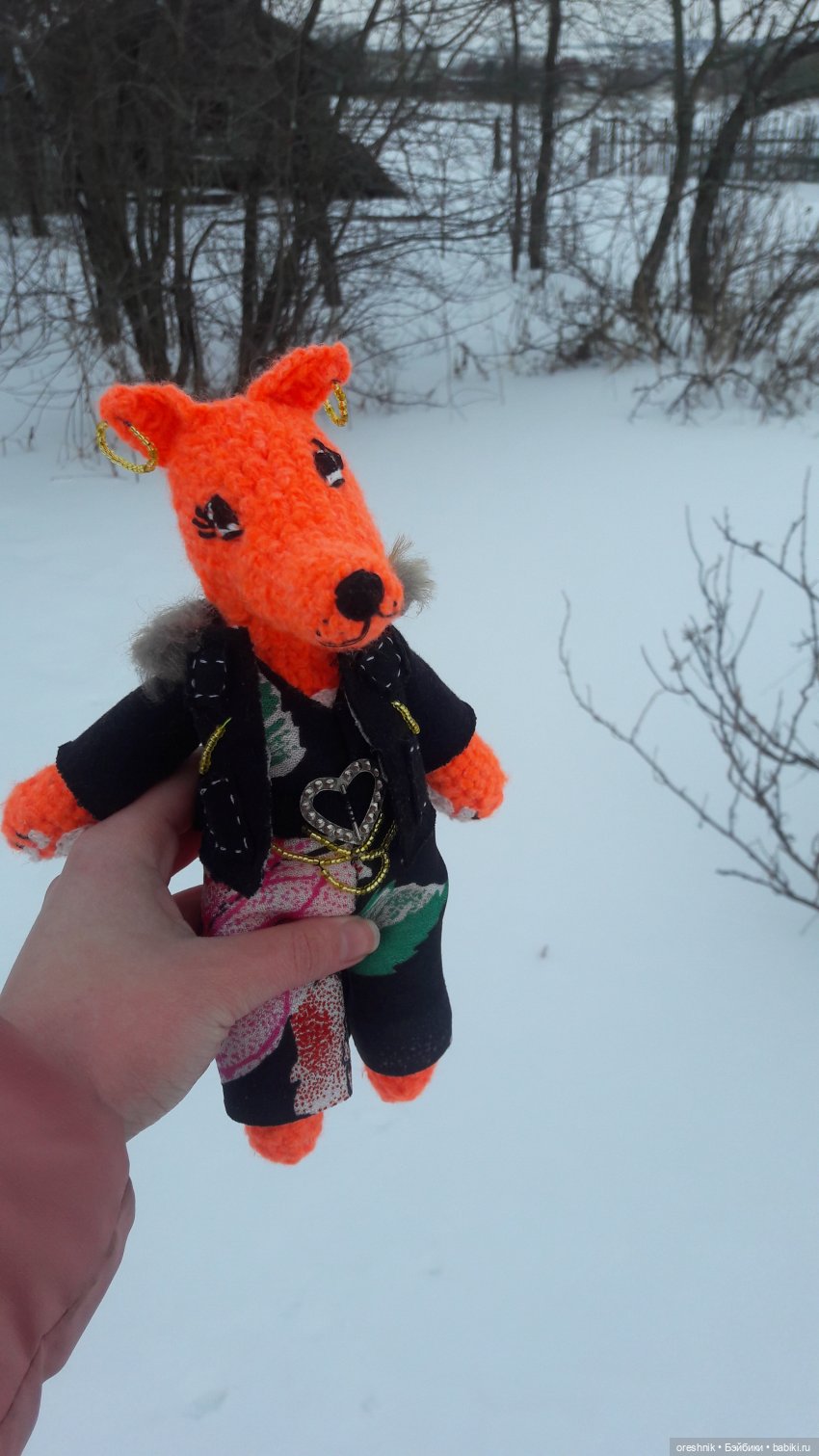 Лиса🦊❤️🍫 — Вязаные игрушки и амигуруми: крючком