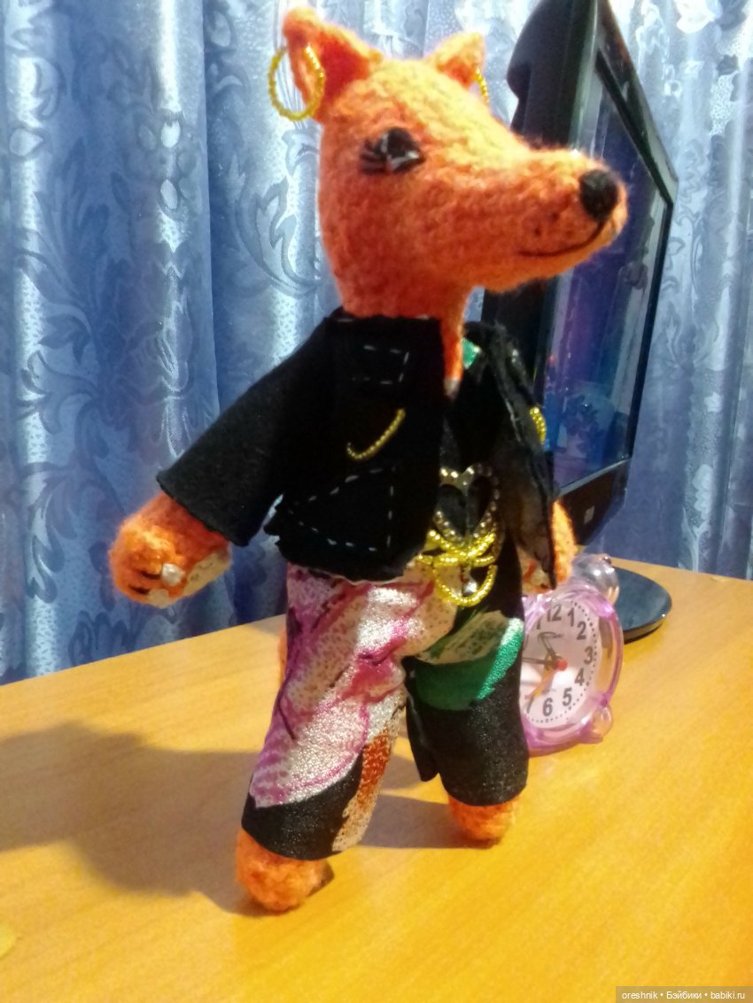 Лиса🦊❤️🍫 — Вязаные игрушки и амигуруми: крючком