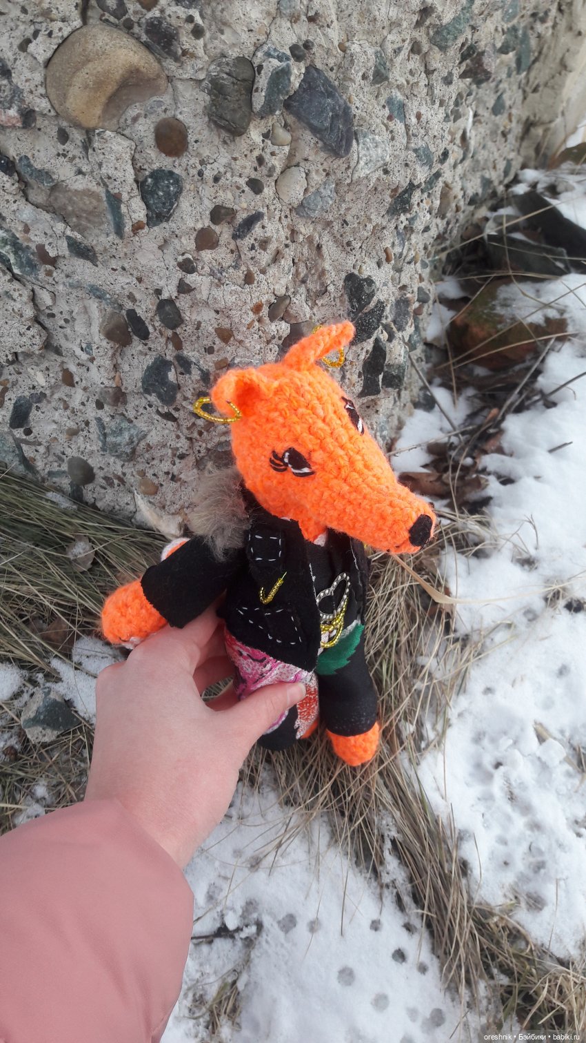 Лиса🦊❤️🍫 — Вязаные игрушки и амигуруми: крючком