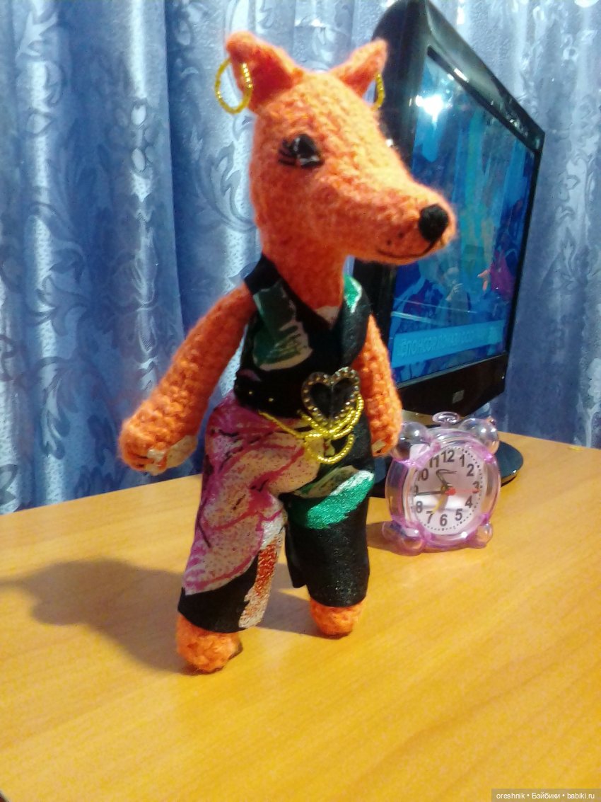 Лиса🦊❤️🍫 — Вязаные игрушки и амигуруми: крючком