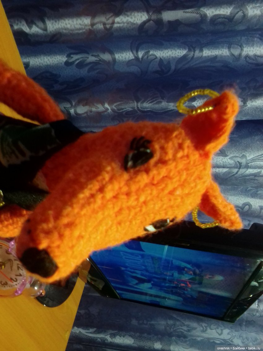 Лиса🦊❤️🍫 — Вязаные игрушки и амигуруми: крючком (фото 4)