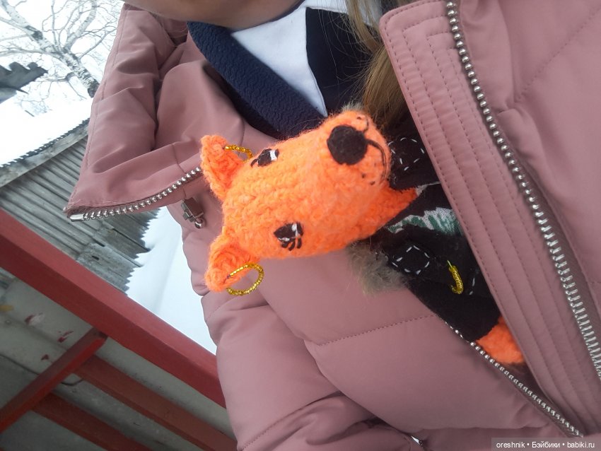 Лиса🦊❤️🍫 — Вязаные игрушки и амигуруми: крючком