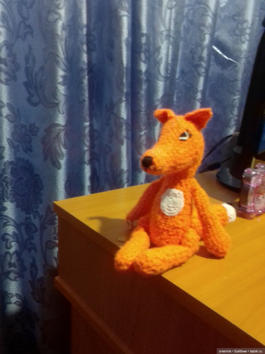 Лиса🦊❤️🍫 — Вязаные игрушки и амигуруми: крючком