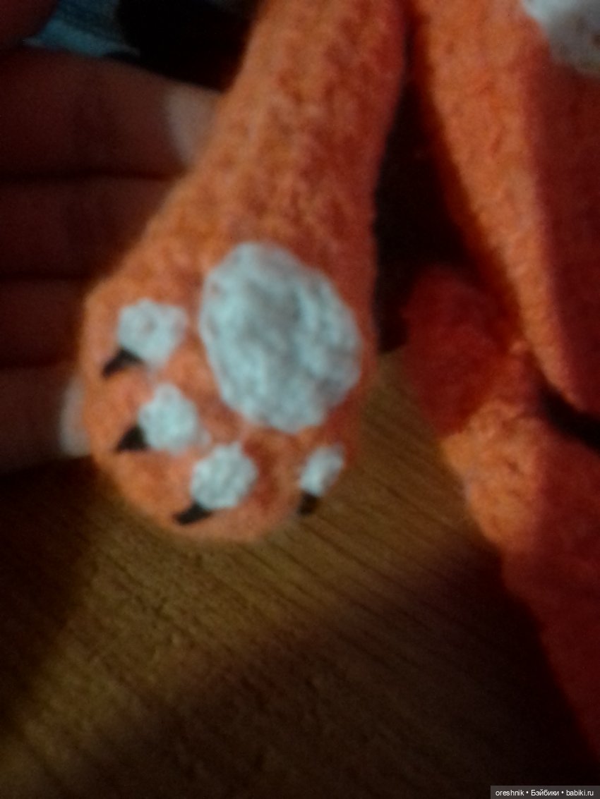 Лиса🦊❤️🍫 — Вязаные игрушки и амигуруми: крючком (фото 9)