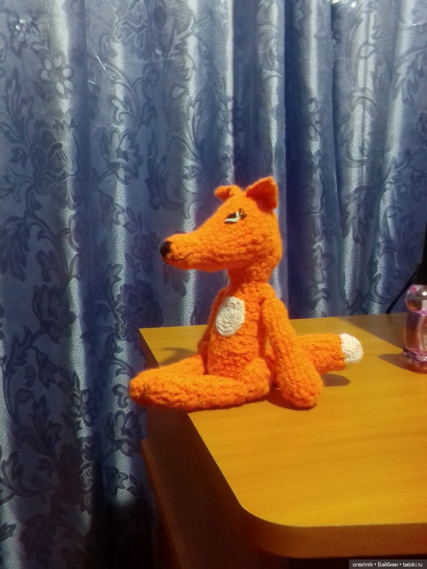Лиса🦊❤️🍫 — Вязаные игрушки и амигуруми: крючком (фото 10)